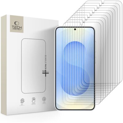 Szkło hartowane TECH-PROTECT Bundle do Samsung Galaxy S26 (10 szt.)
