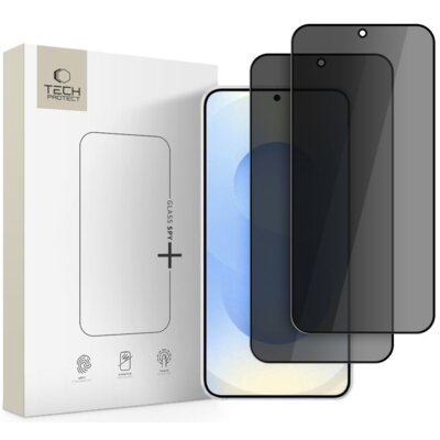 Szkło prywatyzujące TECH-PROTECT Glass Spy+ do Samsung Galaxy S26 (2 szt.)