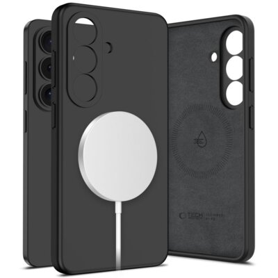 Etui TECH-PROTECT Silicone MagSafe do Samsung Galaxy S26+ Czarny