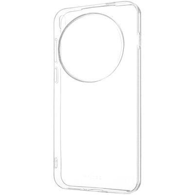 Etui FIXED Story Silicone do Vivo X300 Pro Przezroczysty