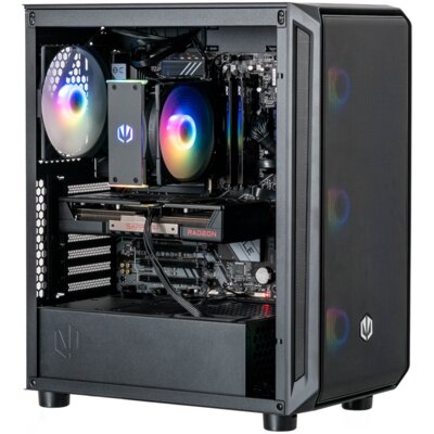 Komputer MAD DOG ENDORFY500ARGB-A36DR32 R5-7500X3D 32GB RAM 1TB SSD Radeon 9060XT Wi-Fi