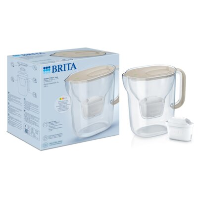 Dzbanek filtrujący BRITA Style Essential XL Piaskowy