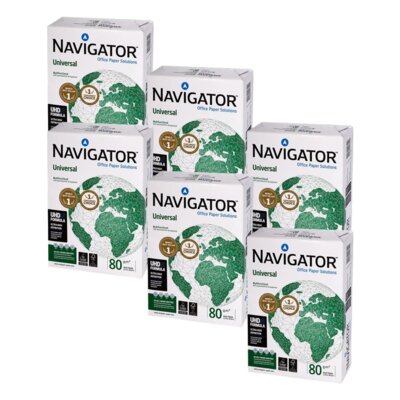 Papier do drukarki NAVIGATOR Universal A4 6 x 400 arkuszy