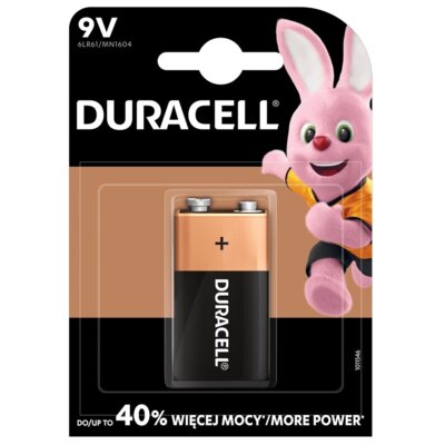 Bateria 6LR61 9V DURACELL Basic (1 szt.)