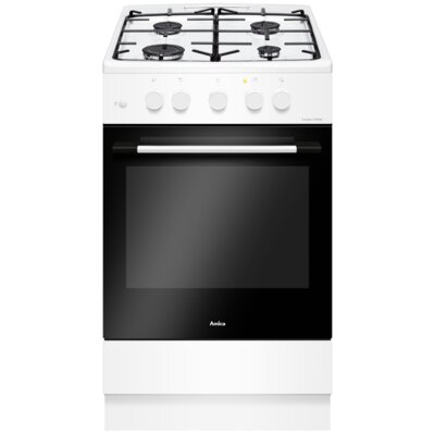 Kuchnia AMICA 522GG1.23ZOFP(W) EasyClean Przepisy na drzwiach