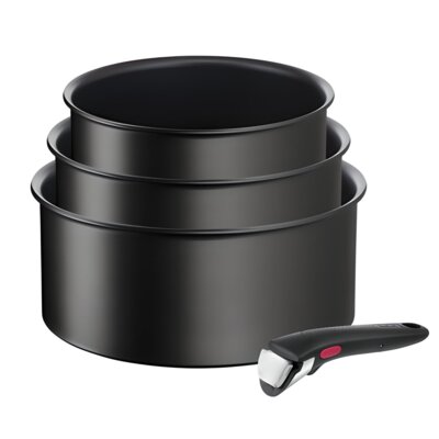 Zestaw rondli TEFAL Ingenio Eco Resist L3979202 (4 elementy) Beztłuszczowy