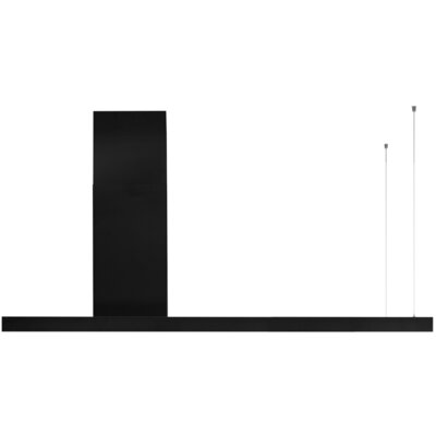 Okap AFRELLI A-4G-Nuvola Cordia 146 Lewy Czarny matowy 681m3/h 63dB klasa A+