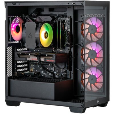 Komputer MAD DOG CORSAIR3500X-A02WR32WH R7-5700X 32GB RAM 1TB SSD Radeon RX9060XT Wi-Fi Windows 11 Home