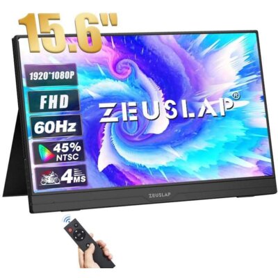 Monitor ZEUSLAP AP156 15.6" 1920x1080px IPS 4 ms