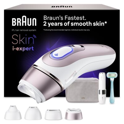 Depilator BRAUN Skin i·expert Pro 7 IPL PL7432 Czujnik Smart SkinProtect