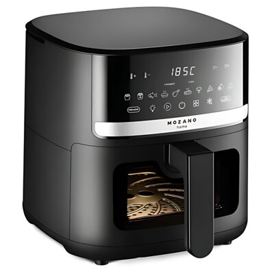 Air Fryer Frytkownica beztłuszczowa MOZANO Slide 5L z okienkiem 1500 W
