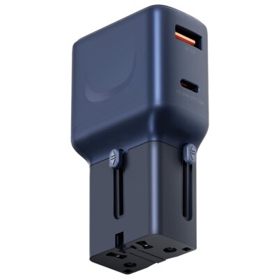 Ładowarka sieciowa ENERGEA TravelGo 35W Niebieski