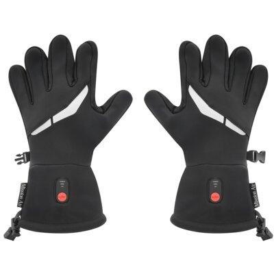 Podgrzewane rękawice MISSION AIR E-Gloves Slim (rozmiar L) Czarny + 2 x Powerbank