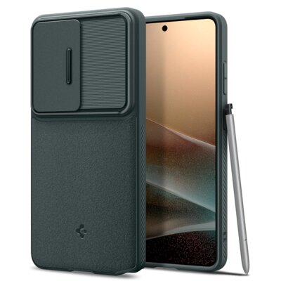 Etui SPIGEN Optik Armor do Samsung Galaxy S26 Ultra Zielony