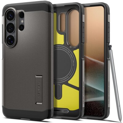 Etui SPIGEN Tough Armor Mag MagSafe do Samsung Galaxy S26 Ultra Grafitowy