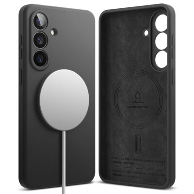 Etui RINGKE Silicone Magnetic MagSafe do Samsung Galaxy S26+ Czarny