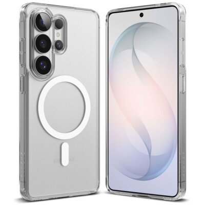 Etui RINGKE Fusion Magnetic MagSafe do Samsung Galaxy S26 Ultra Przezroczysto-matowy