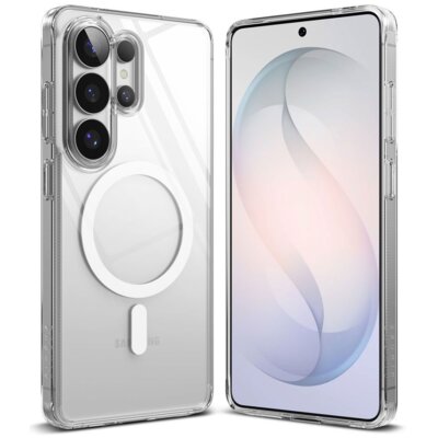 Etui RINGKE Fusion Magnetic MagSafe do Samsung Galaxy S26 Ultra Przezroczysty