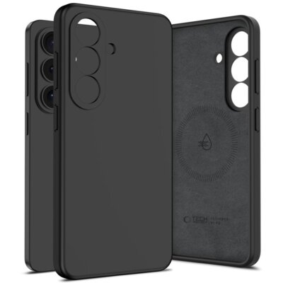 Etui TECH-PROTECT Silicone MagSafe do Samsung Galaxy S26 Czarny