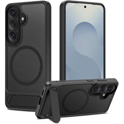 Etui TECH-PROTECT MagRack MagSafe do Samsung Galaxy S26+ Czarny mat