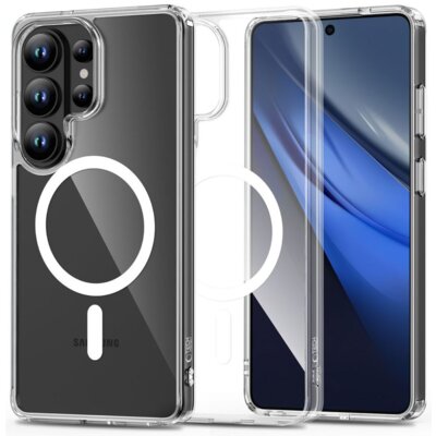 Etui TECH-PROTECT Flexair Hybrid Magsafe do Samsung Galaxy S26 Ultra Przezroczysty