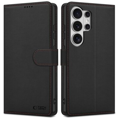 Etui TECH-PROTECT Wallet do Samsung Galaxy S26 Ultra Czarno-czerwony