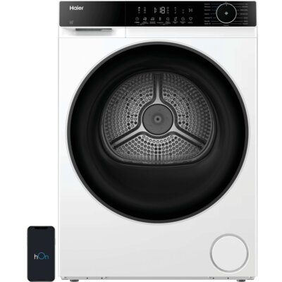 Suszarka HAIER X5 Slim HD80-D357TU1-PL z pompą ciepła 8kg Smart AI I-Time hOn Niska temperatura suszenia