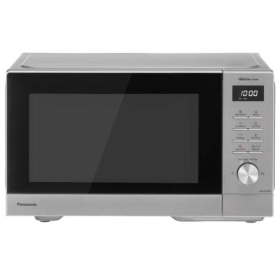 Kuchenka mikrofalowa PANASONIC NN-SD37QSEPG 1000 W średnica 28.8 cm pojemność 29L Srebrny