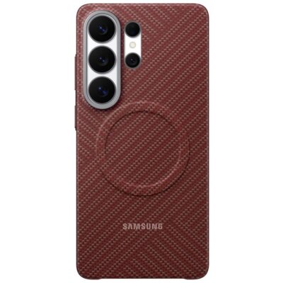 Etui SAMSUNG Carbon Magnet do Galaxy S26 Ultra Czerwony EF-KS948SREGWW