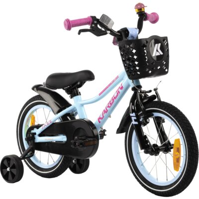 Rower dziecięcy KARBON Jazz 14 cali dla dziewczynki Miętowy