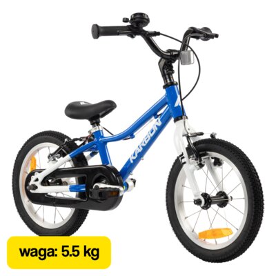 Rower dziecięcy KARBON Superlight 14 cali Niebieski Wzrost: 95-110 cm Wiek: 3-5 lat