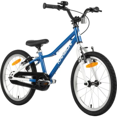 Rower dziecięcy KARBON Superlight 18 cali dla chłopca Niebieski