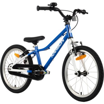 Rower dziecięcy KARBON Superlight Automatic 18 cali dla chłopca Niebieski
