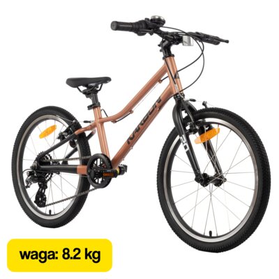 Rower dziecięcy KARBON Superlight 20 cali Miedziany Wzrost: 120-135 cm Wiek: 6-8 lat