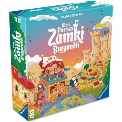 Gra planszowa RAVENSBURGER Moje Pierwsze Zamki Burgundii 24900