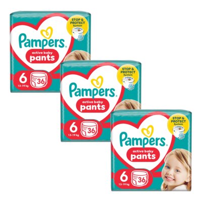 Pieluchomajtki PAMPERS Pants 6 (108 szt.)