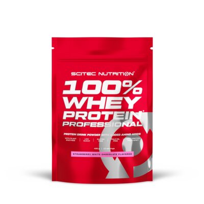Odżywka białkowa SCITEC NUTRITION Whey Protein Professional Truskawka-biała czekolada (400 g)