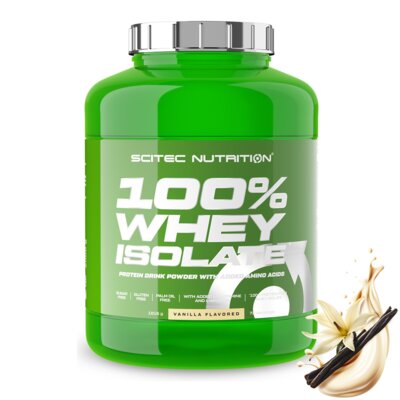 Odżywka białkowa SCITEC NUTRITION 100 Whey Isolate Waniliowy (1816 g)