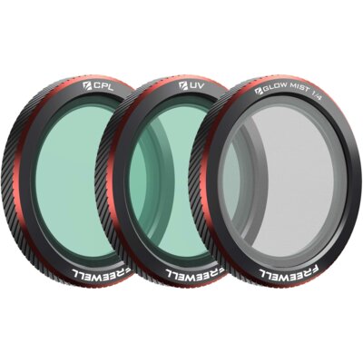 Zestaw filtrów FREEWELL Everyday UV/CPL/Glow Mist 1/4 do DJI Neo 2