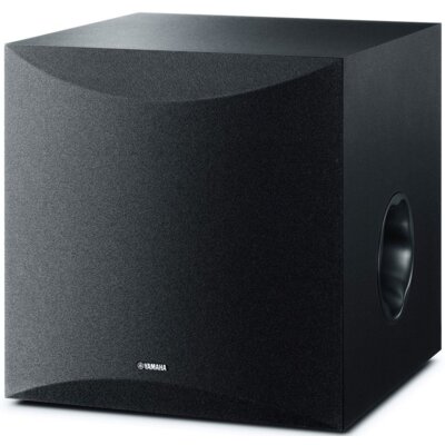 Subwoofer YAMAHA NS-SW100 Czarny, Aktywny, 50W, Typ Bass Reflex z technologią Twisted Flare Port, Technologia Advances YST II