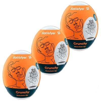 Zestaw masturbatorów SATISFYER Crunchy 3 szt.