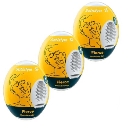 Zestaw masturbatorów SATISFYER Fierce 3 szt.