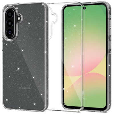 Etui TECH-PROTECT Flexair do Samsung Galaxy A36 A37 5G Przezroczysto-brokatowy