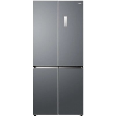 Lodówka TCL AI RC521CXE0 Side by Side No Frost 190cm Inox