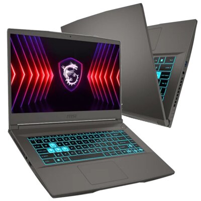 Laptop MSI Thin 15 B13UC-3423XPL 15.6" IPS 144Hz i5-13420H 16GB RAM 512GB SSD GeForce RTX3050
