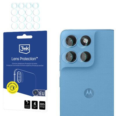 Szkło hybrydowe 3MK Lens Protection do Motorola Moto G17/G17 Power (4 szt.)