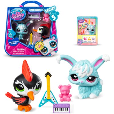 Zestaw figurek LITTLEST PET SHOP Przeciwieństwa się przyciągają G7 Seria 5 LPS01040 (1 zestaw)