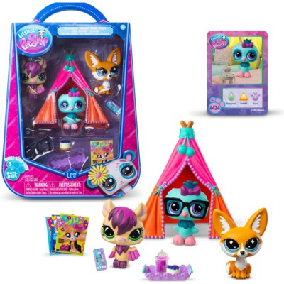 Zestaw figurek LITTLEST PET SHOP Piżama Party Seria 5 LPS01037