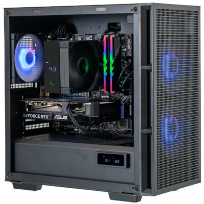 Komputer MAD DOG MD-A01WR32WH R5-7500F 32GB RAM 1TB SSD GeForce RTX5060 DLSS 4 Wi-Fi Windows 11 Home