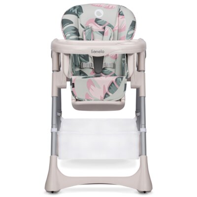 Krzesełko do karmienia LIONELO Zanna Pink Bubblegum